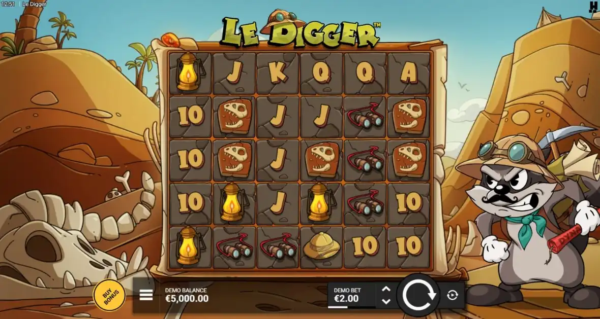 Le Digger játékmenet és mechanikák